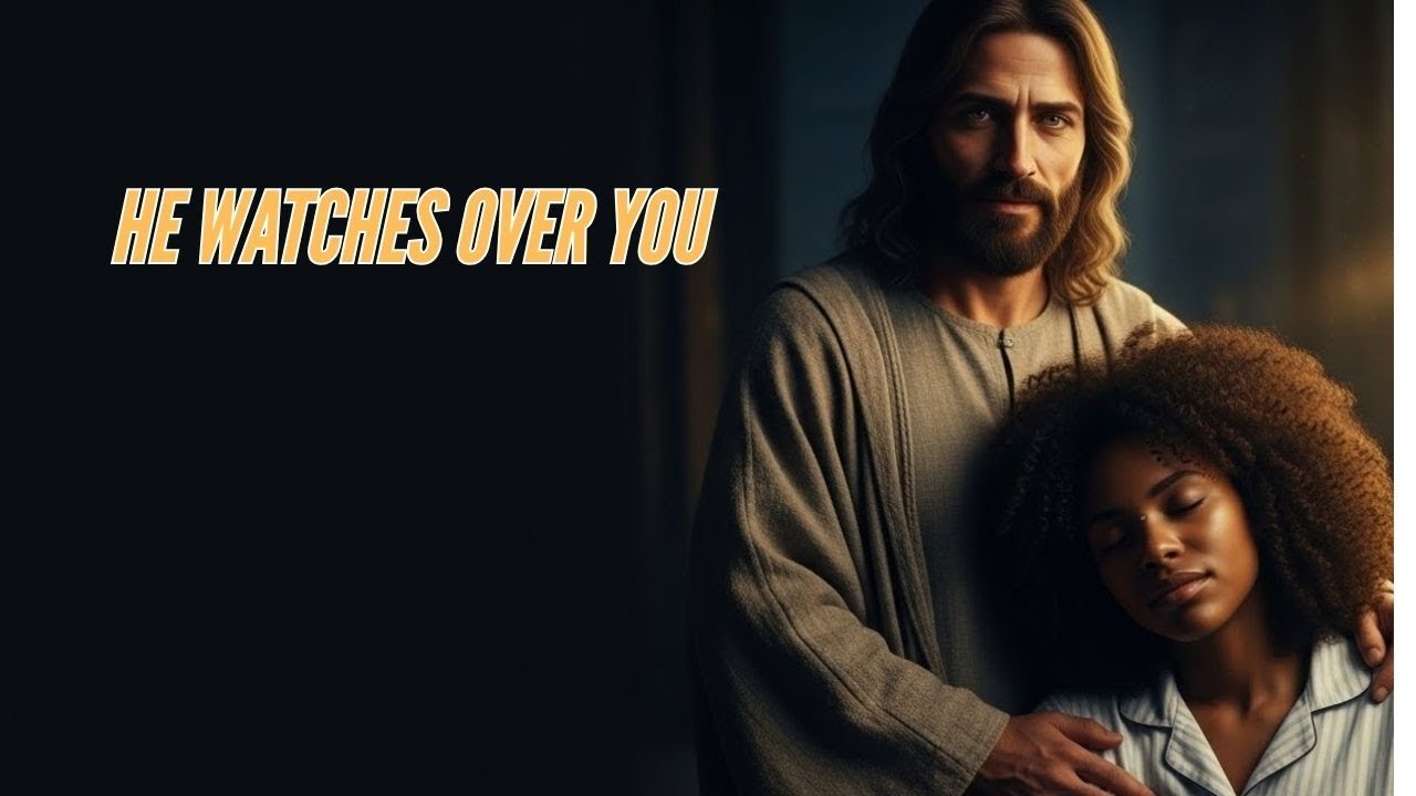 HE WATCHES OVER YOU | Beautiful Christian Song for Sleep & Anxiety (Original Music)