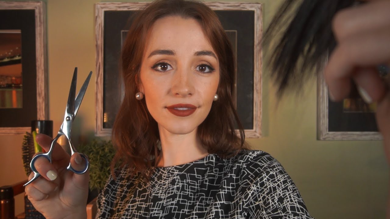 ASMR | Cozy & Realistic Hairdresser Roleplay ✂️ Shampoo & Haircut
