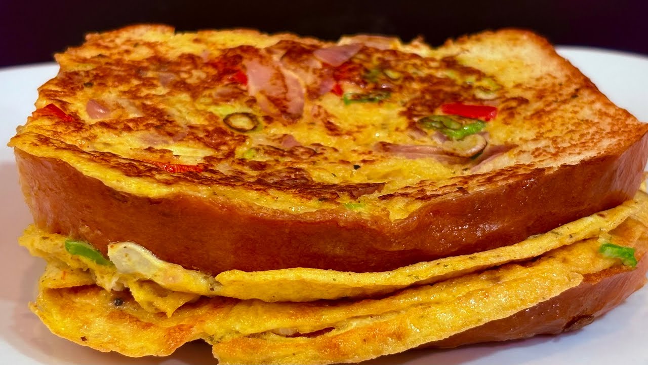 Crispy Egg Toast | Delicious Sandwich!  Quick and Tasty sandwich