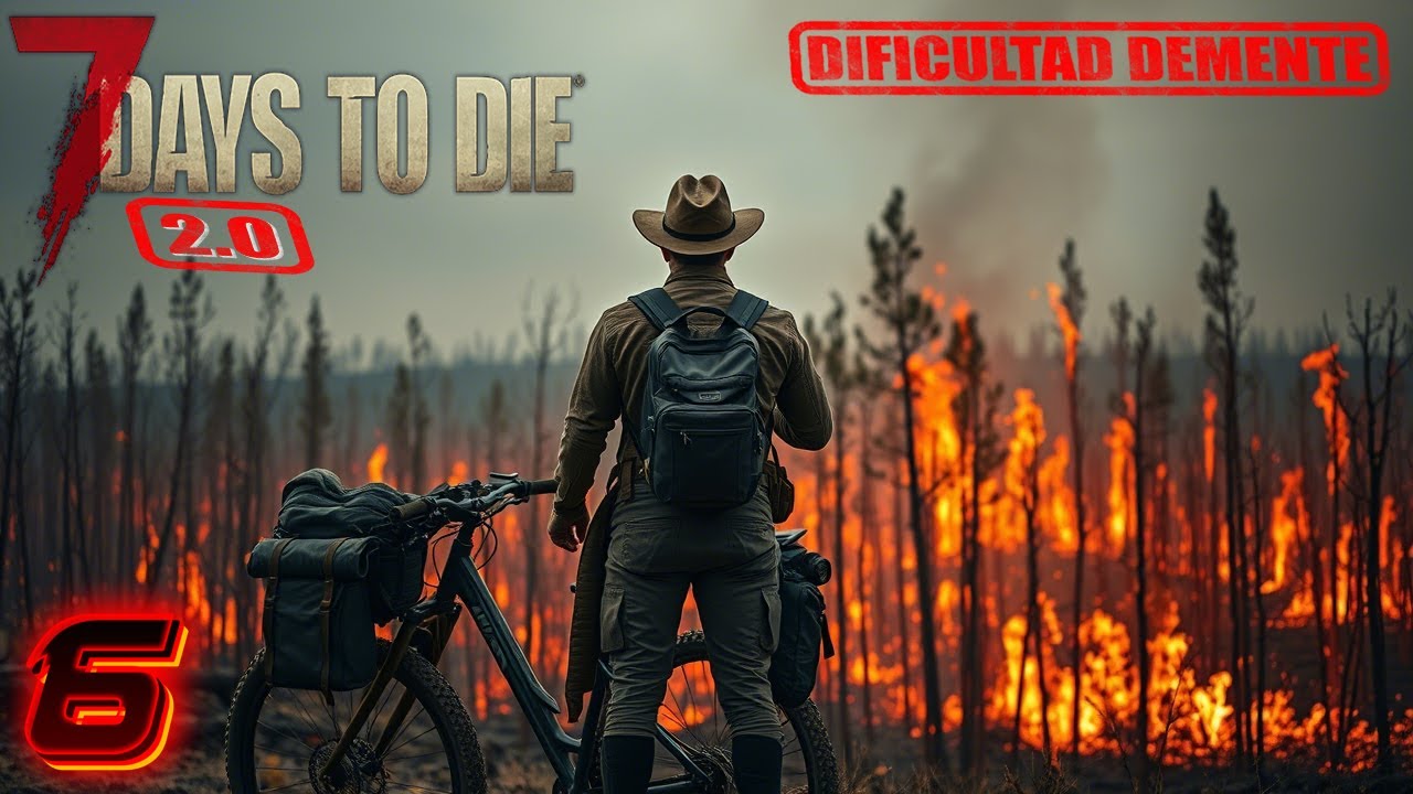 🚨 A POR LA INMUNIDAD DEL BOSQUE QUEMADO 🚨 # 6 ⚠️ DEMENTE⚠️ 2.0 # 7 DAYS TO DIE GAMEPLAY ESPAÑOL