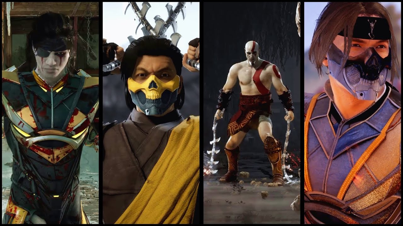 Takeda (Blood Moon, Shirai Ryu & Kratos) & Takeda skin for Scorpion - Skin Mod Showcase - MK1