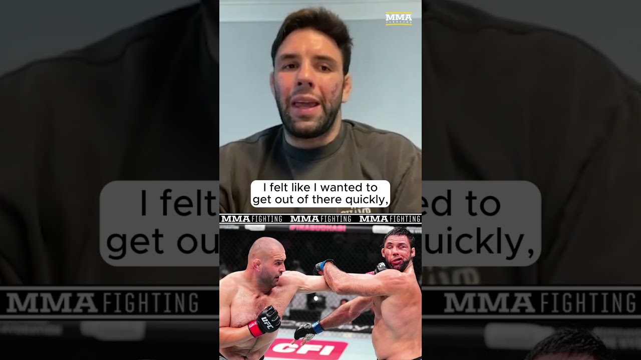 'I was sad': Marcus Buchecha REACTS to UFC parting ways with Martin Buday - MMA Fighting
