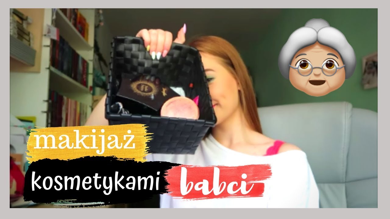 MAKIJAŻ KOSMETYKAMI BABCI 👵🏼