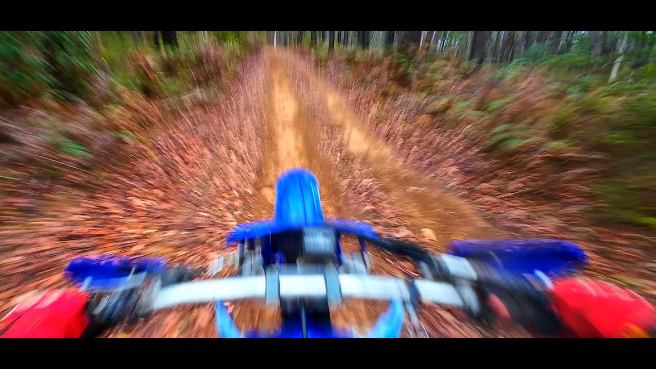 RUNNING FROM THE RAIN | WR450F | FULL THROTTLE