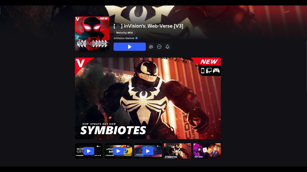 Roblox InVisions:Web-Verse[V3] Story Mode