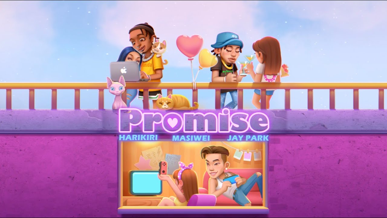 HARIKIRI - Promise 保证 feat. Jay Park 朴宰范 & Masiwei 马思唯 [Official Lyric Video]
