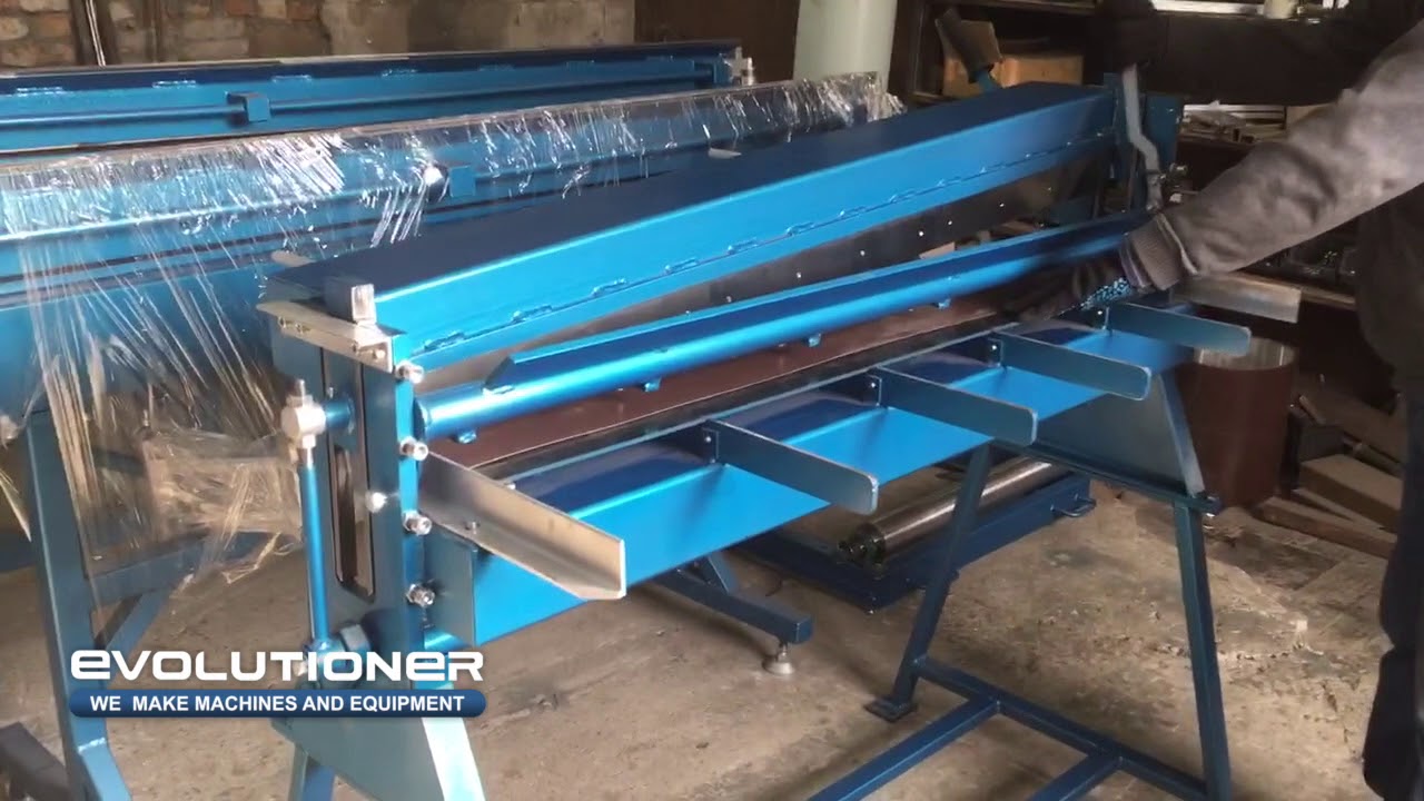 Manual guillotine metal shearing machine MG 1250