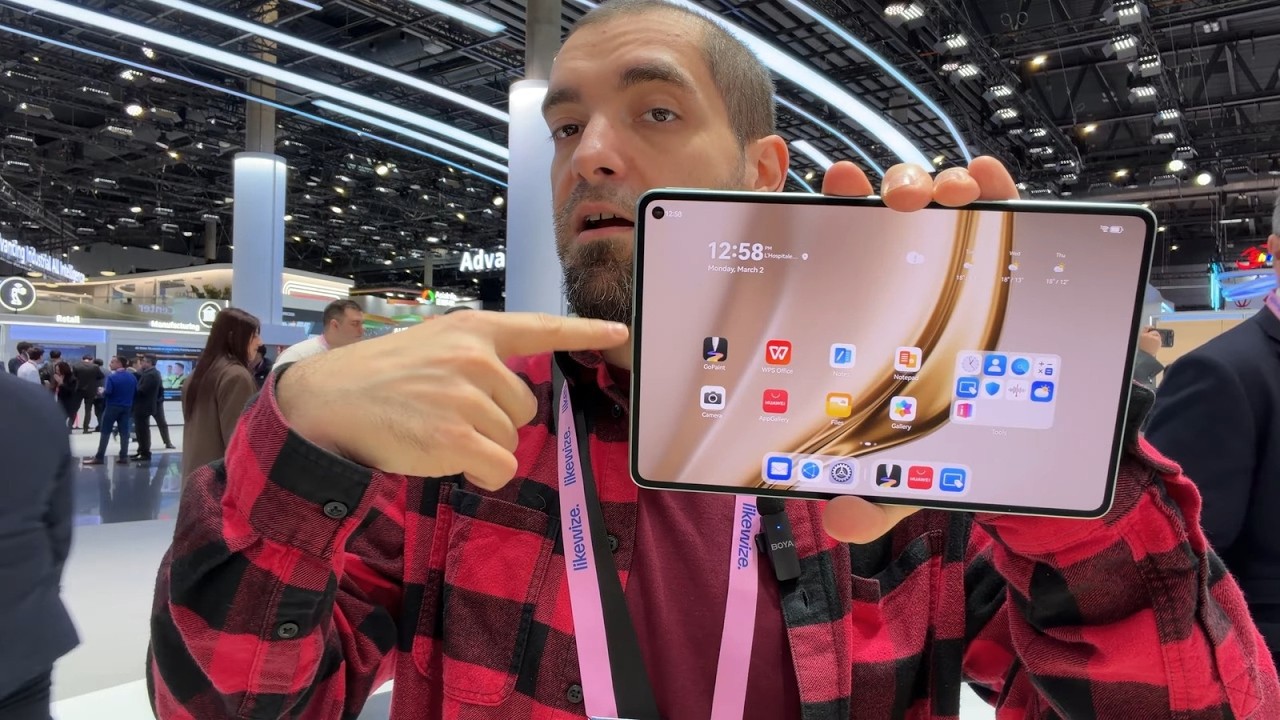 HUAWEI MatePad Mini hands-on la MWC 2026: tabletă compactă cu ecran OLED de 8,8 inci