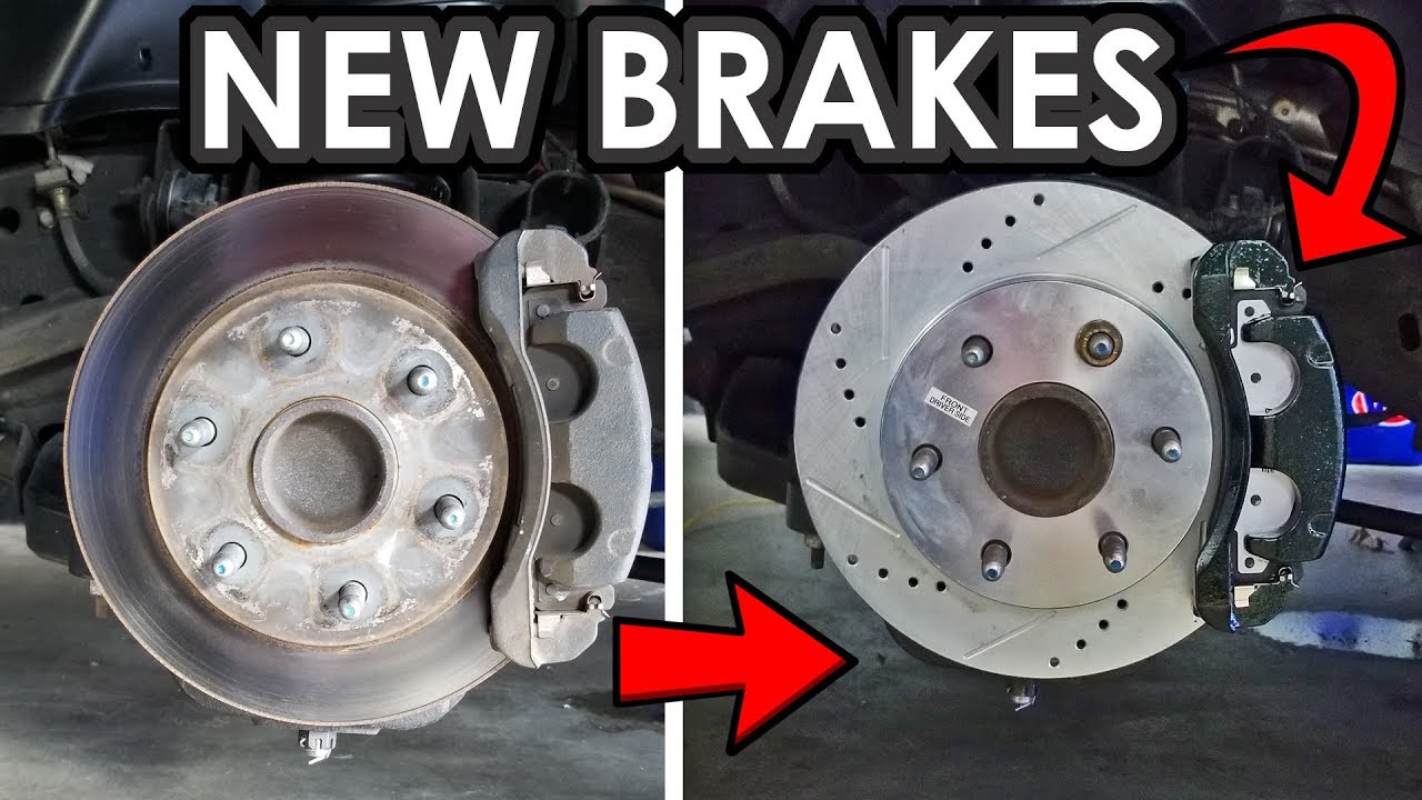 Slammed Sierra Gets New Brakes and WOW