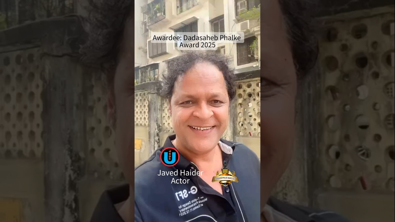 Awardee: Javed haider ( Dadasaheb Phalke Award 2025) 