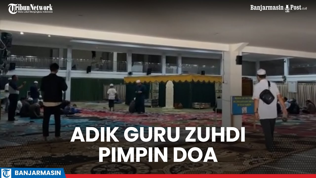 Rangkaian Haul ke-5 Guru Zuhdi, Adik Almarhum Pimpin Doa