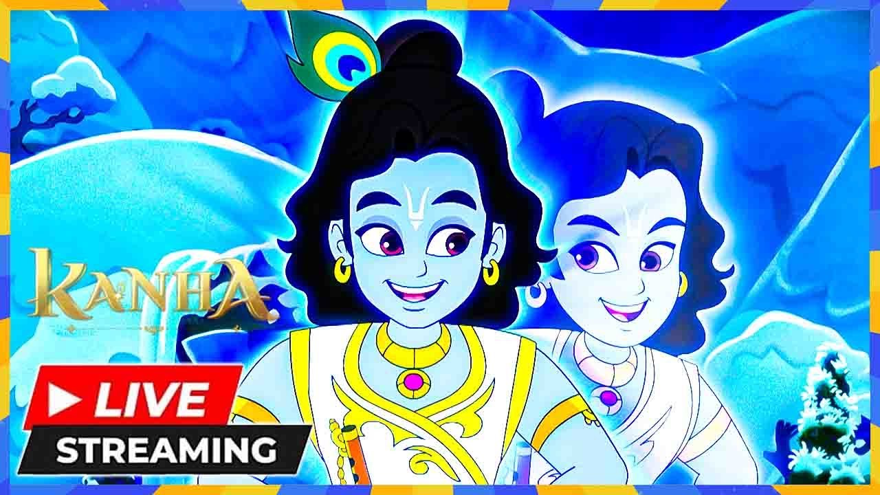 LIVE - Kanha Morpankh Samraat | কানহা মোরপঙ্খ সম্রাট #Kanha #livestream #cartoon #Kanhalive
