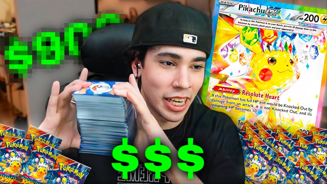 intentando sacar la carta más cara