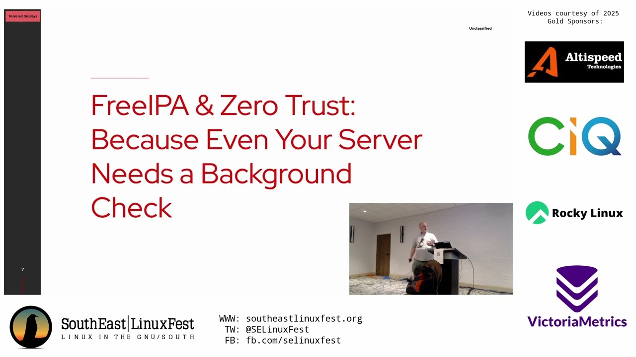 Mike Ralph - Secret Recipe: How FreeIPA Serves Up Zero Trust with a Side of Security!