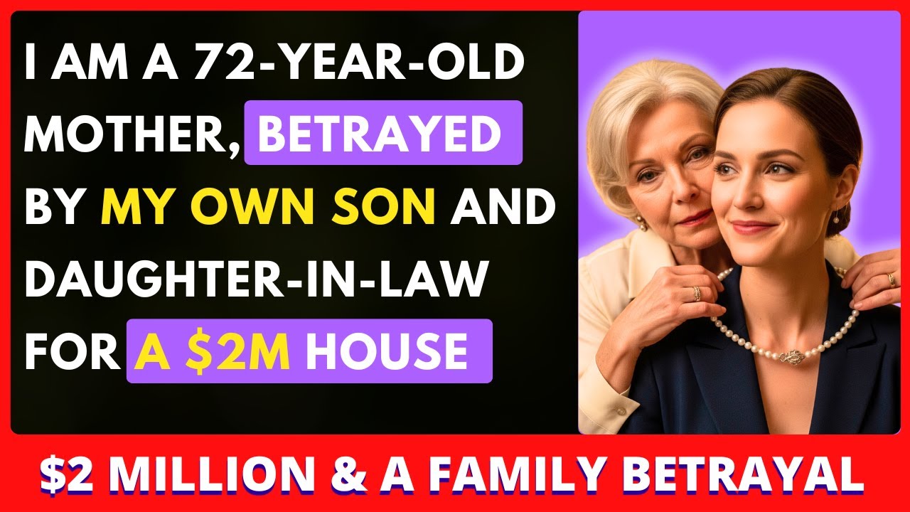 Family Betrayal Story: When My Daughter-in-Law Stole My Home