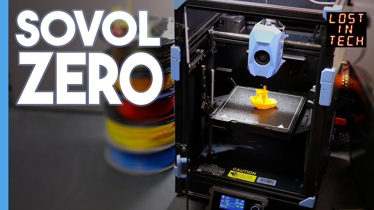 SOVOL Zero - Tiny Powerhouse - FASTEST Production 3d Printer??