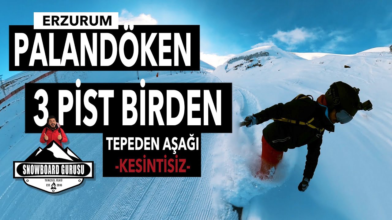 Palandöken - 3 Pist Birden (KESİNTİSİZ) | 9 Şubat 2020