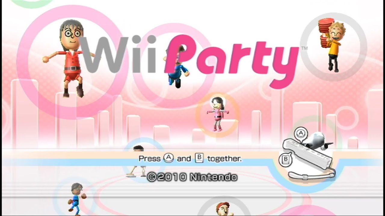 Wii Party Playthrough Part 1 (Board Game Island!)