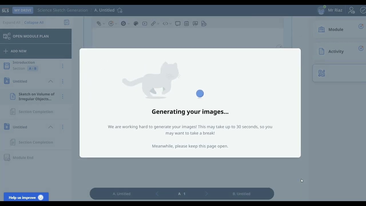 Science PD: How to generate Science Diagrams using SLS Image Generator Feature