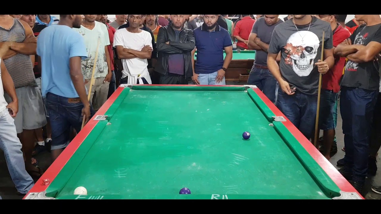 Frank de Barreiras X Rodriguinho, um super JOG&Atilde;O de sinuca no Camp nou da sinuca brasileira!🎱😳