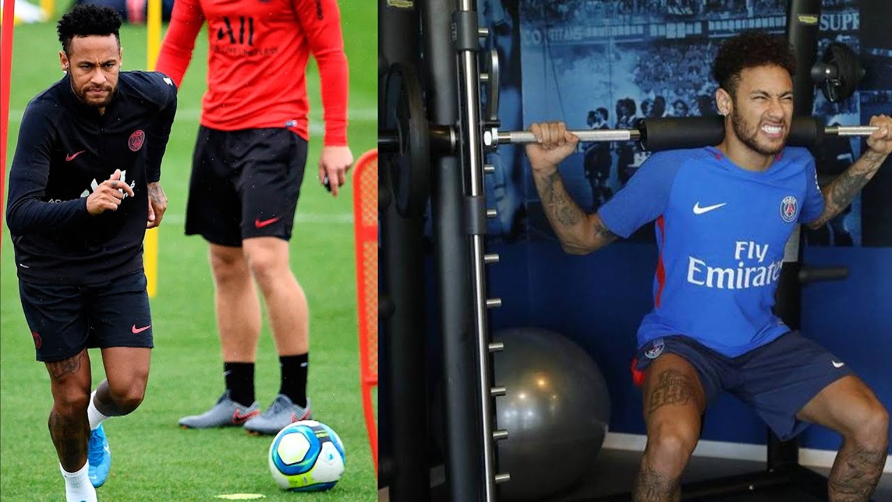 Neymar Treinamento Insano do 10 do PSG  ll Força & Agilidade