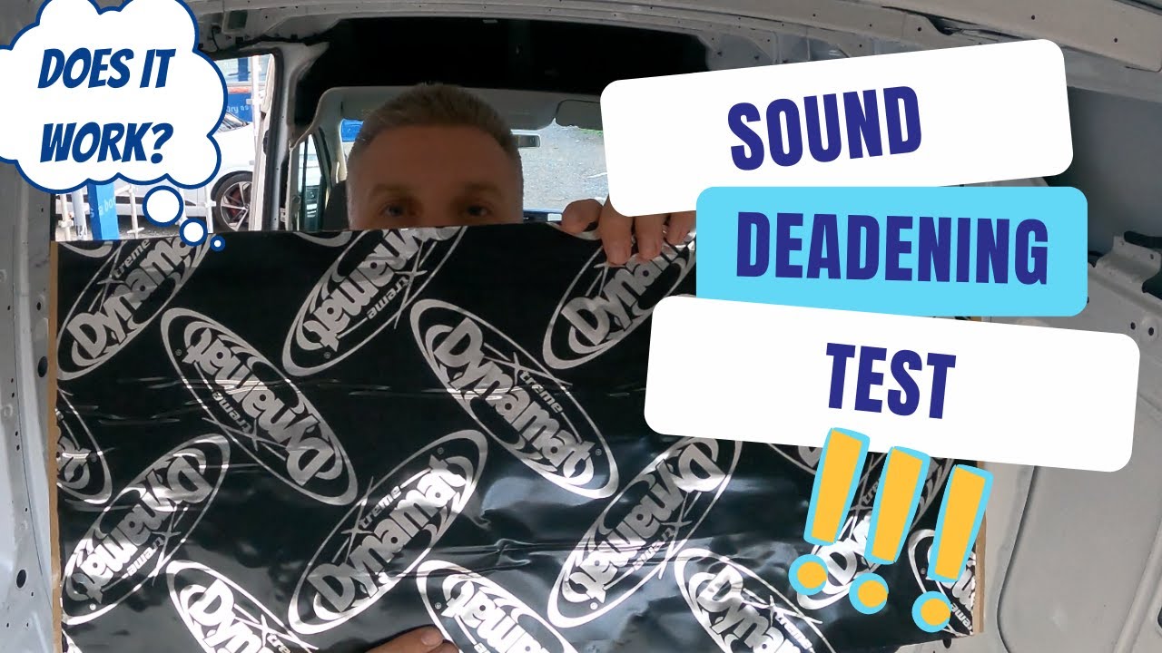 Does Sound Deadening actually work?? You might be surprised! S1E3 2018 MWB VW CRAFTER VAN BUILD