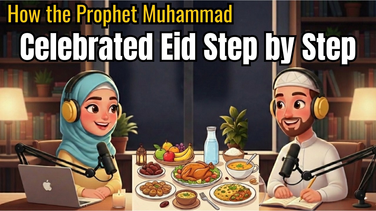 How the Prophet Muhammad Celebrated Eid Step by Step | Easy English Talk Podcast Episode