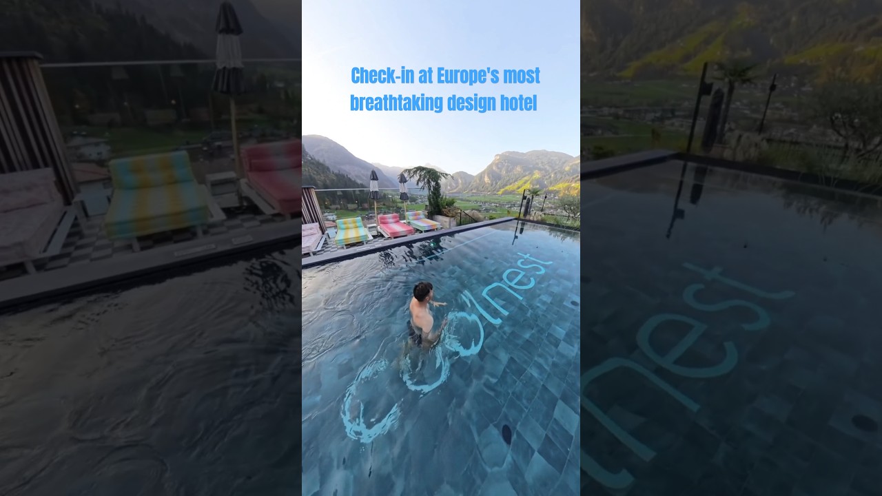 POV: Stepping into Europe&rsquo;s most beautiful design hotel 🏨 Coolnest #travel #hotels