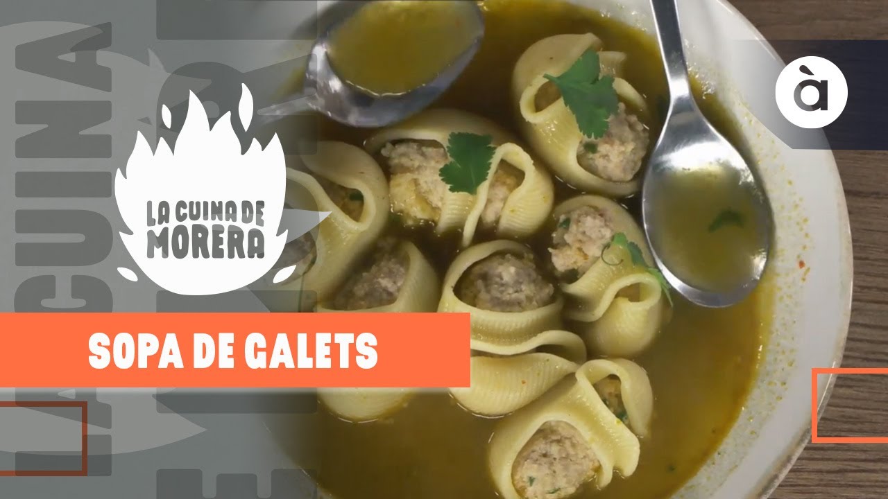 Sopa de galets - La cuina de Morera