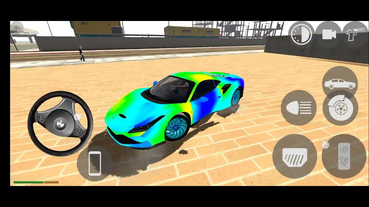 Indian bike 3d gaming video//Gaming video police fighting #automobile