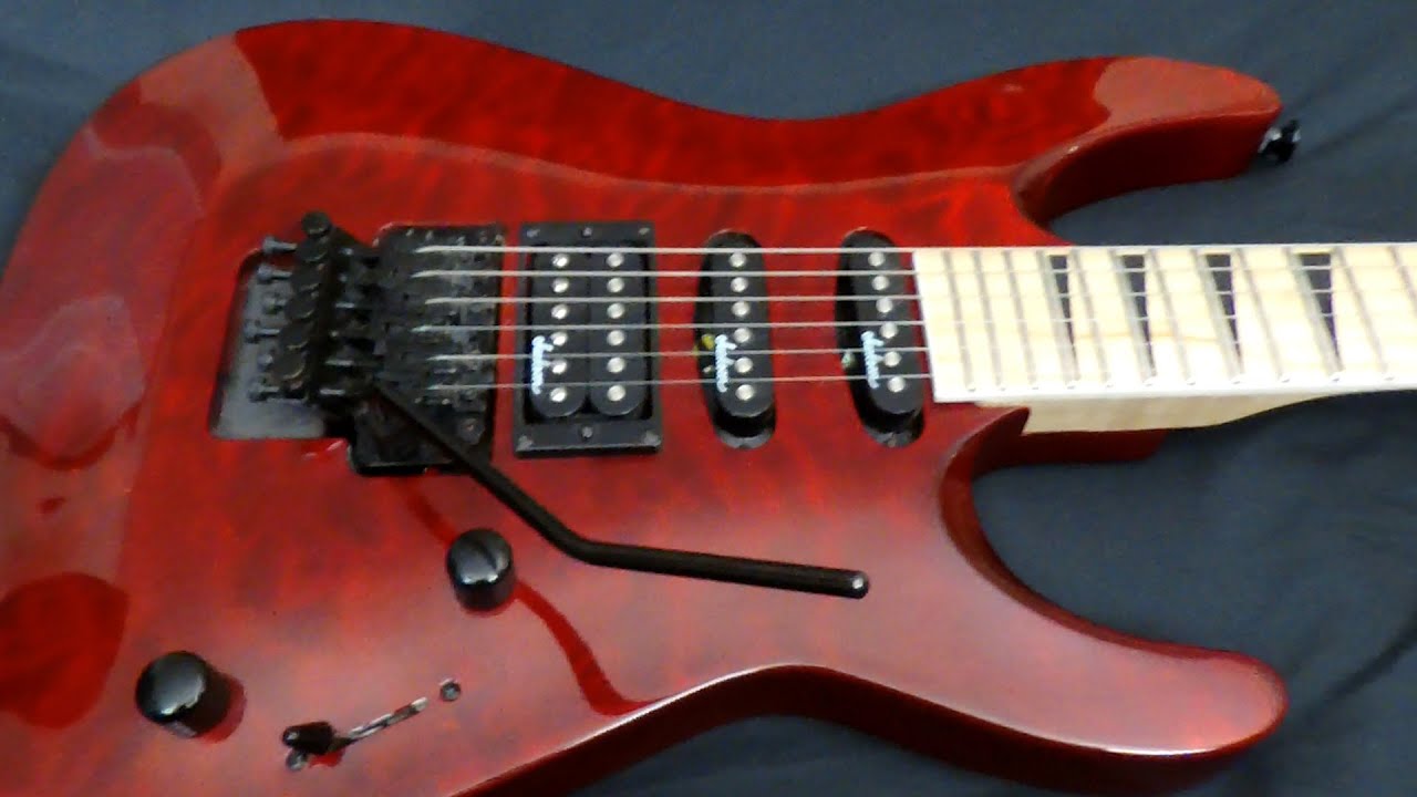 My Red Jackson JS34 Plus A Bit Of A Jackson JS32 & JS34 Discussion