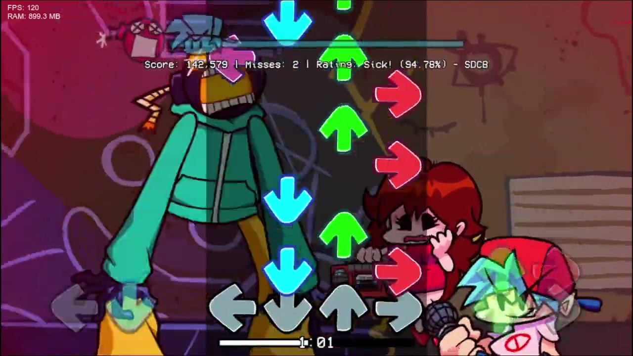 Ballistic (1.5x) - 92.73% Clear | FNF - Vs Whitty
