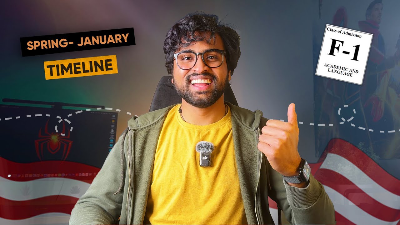 Spring Intake: MS in USA Application Timeline! ✅ | January Intake! 🔥 | తెలుగు | MS in USA 🇺🇸