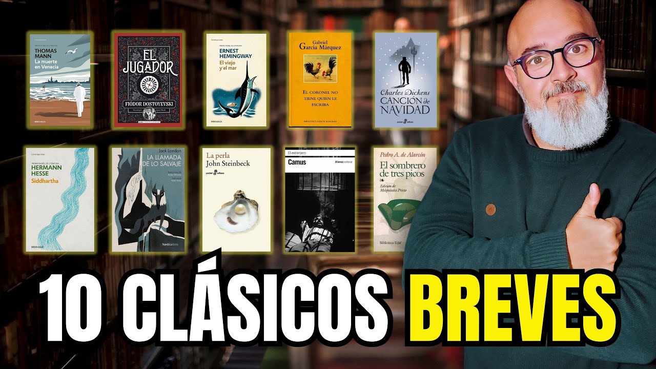 ♟️10 Clásicos que puedes leer en un día y que merecen mucho la pena