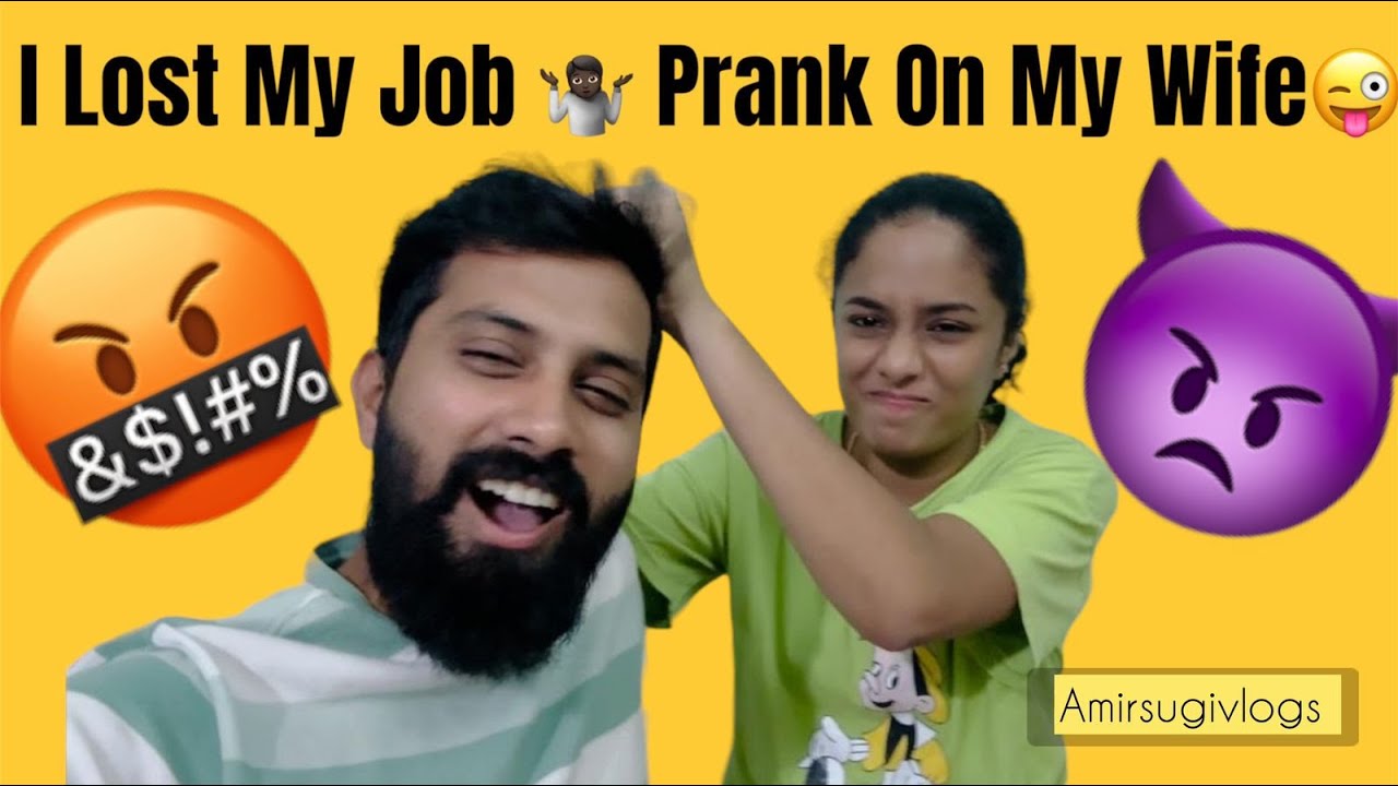 Job Lost prank video | Prank On Wife Tamil | Husband Prank Wife | She Got Emotional |