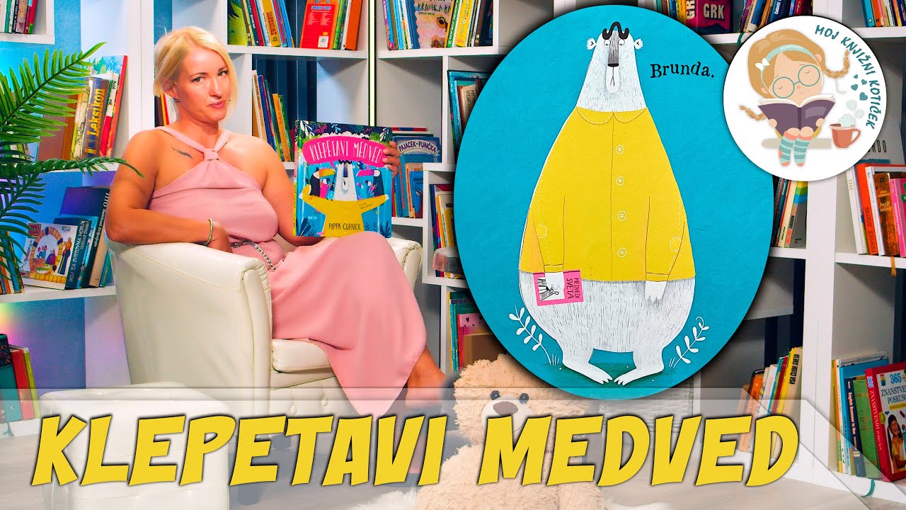 KLEPETAVI MEDVED - pravljica za lahko noč