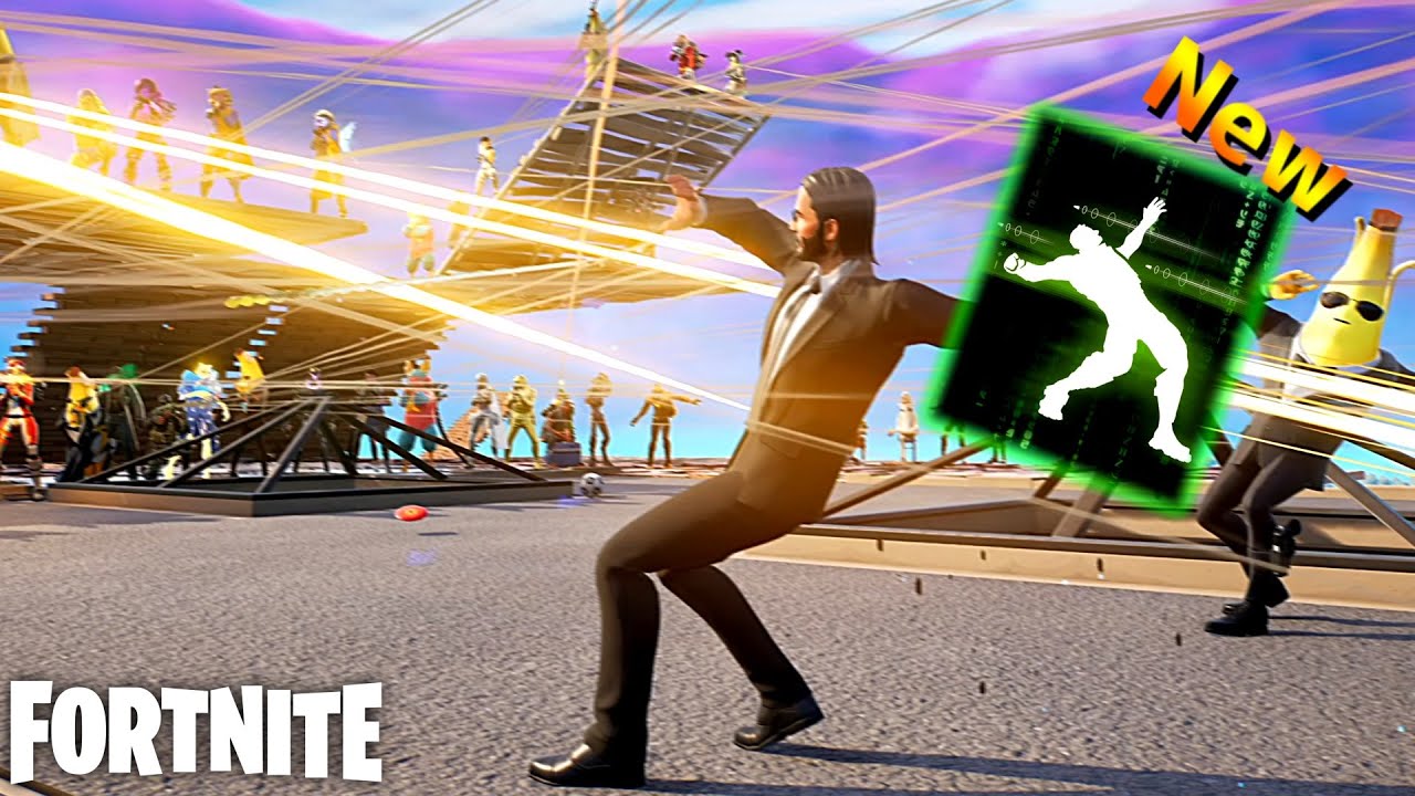 マトリックスなら99人の弾も避けられるでしょ！【Fortnite】
