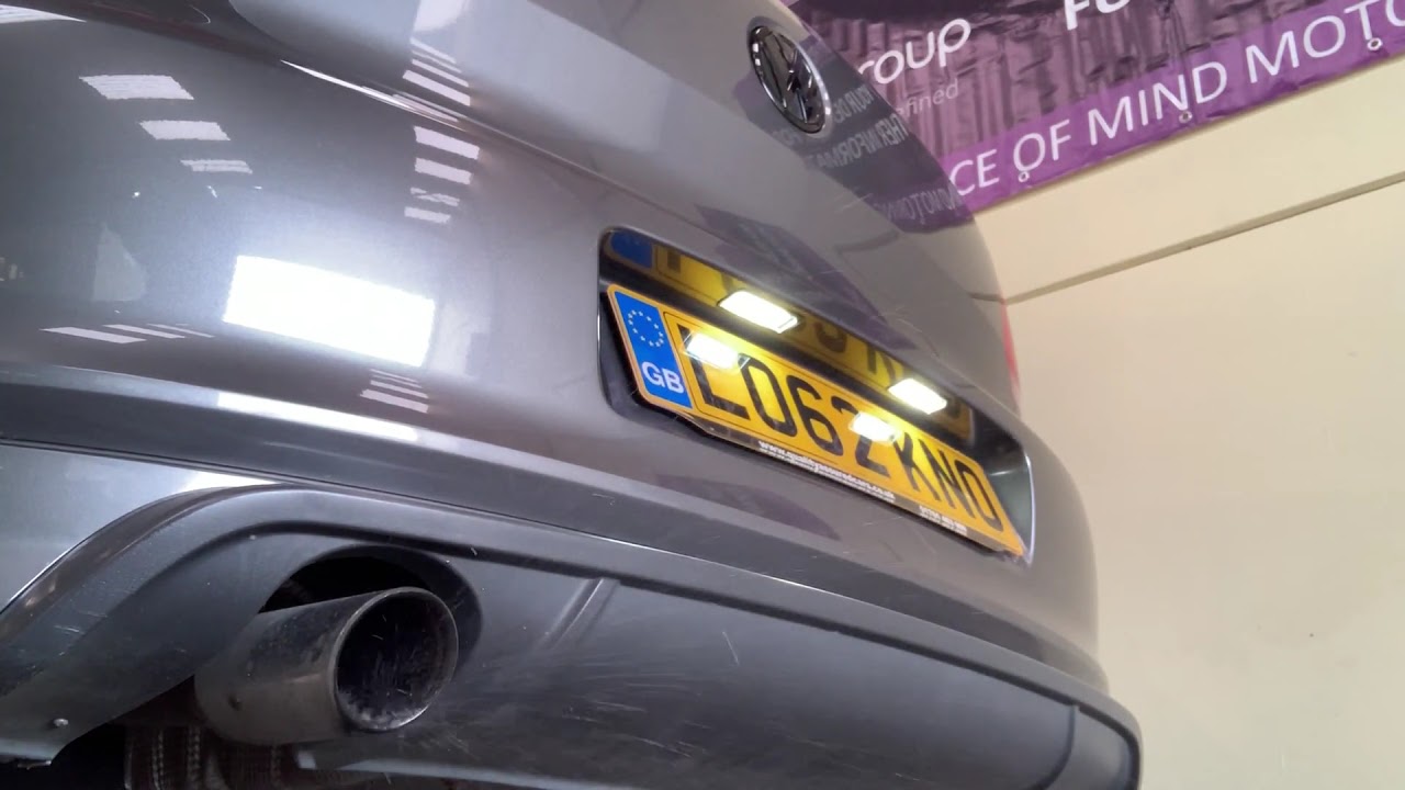 VW Polo R Line Exhuast Note