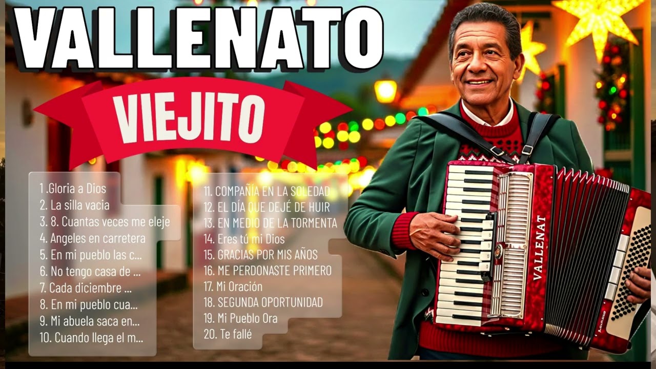 VALLENATO CRISTIANO VIEJITO ALEGRE - Las Mejores Alabanzas de Gratitud a Dios