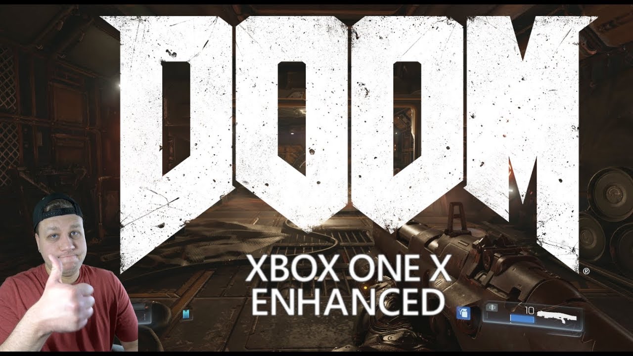 Doom 4K IS PERFECT! Xbox One X Enhanced update is bloody awesome!