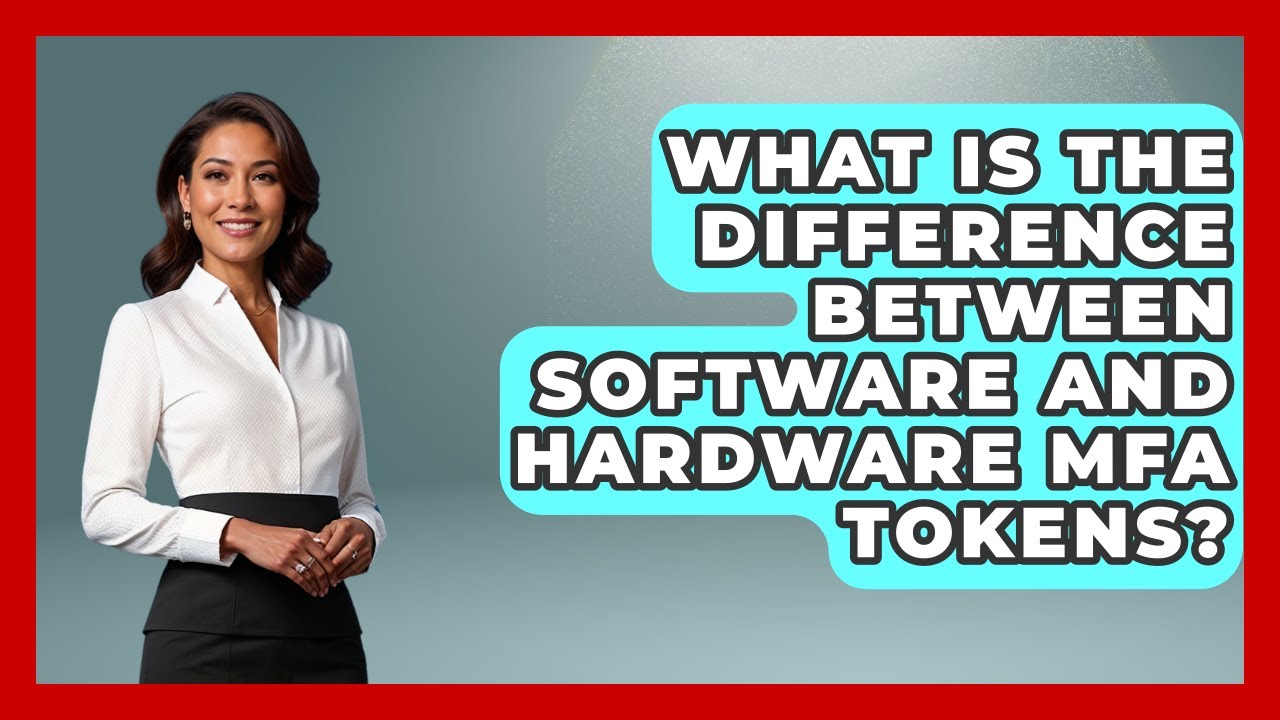What Is The Difference Between Software And Hardware MFA Tokens? - Tech Terms Explained