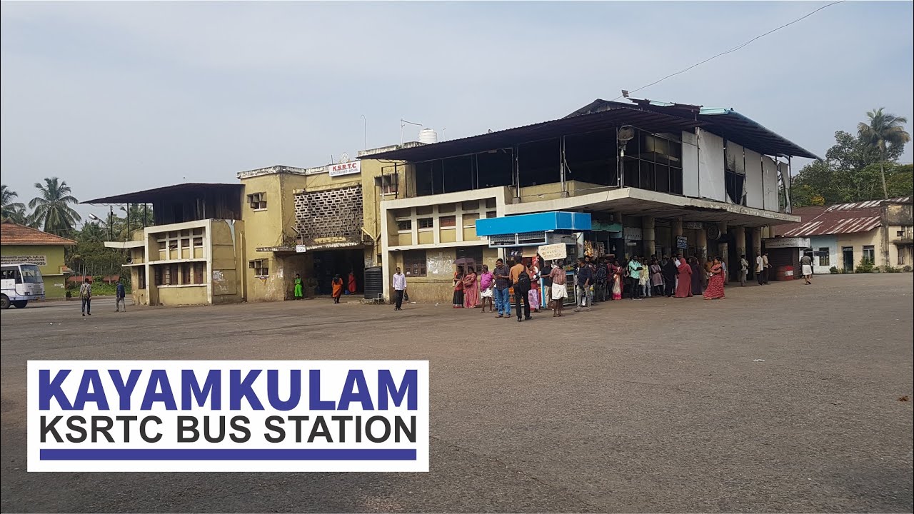 Kayamkulam KSRTC Bus Stand, Alappuzha district, Kerala