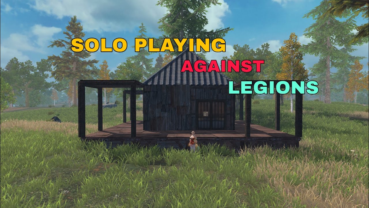 Can I Win Them As Solo Against 2 Legion - Rampage Mode - Last Island Of Survival #lios #ldrs 