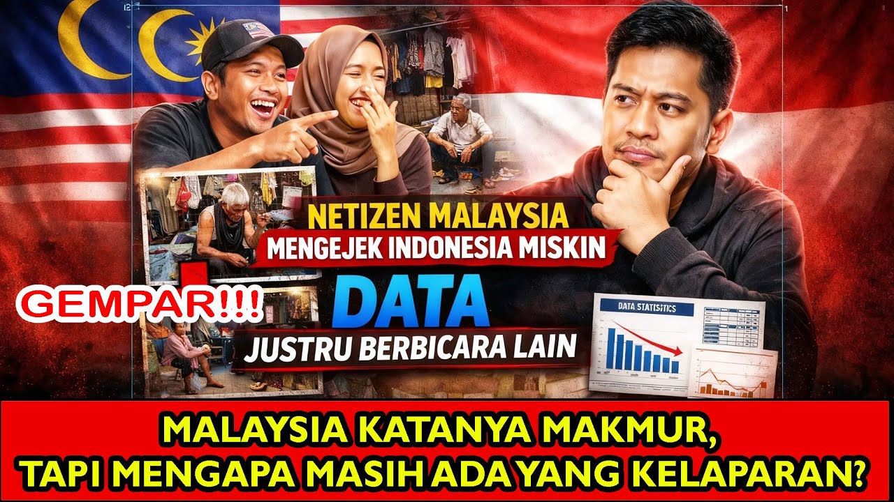 INDONESIA DIHINA NEGARA MISKIN, TAPI DATA MEMBONGKAR FAKTA MENGEJUTKAN | REACTION