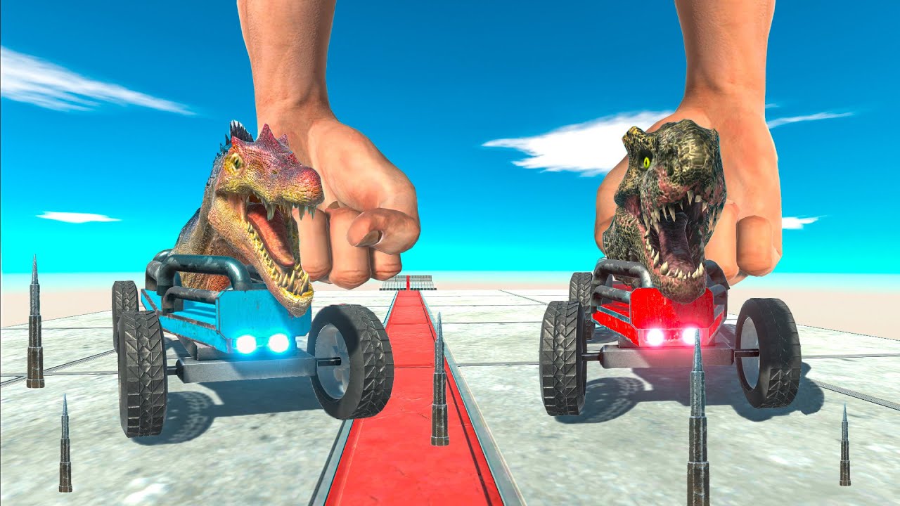 Extreme Crazy Racing - Animal Revolt Battle Simulator