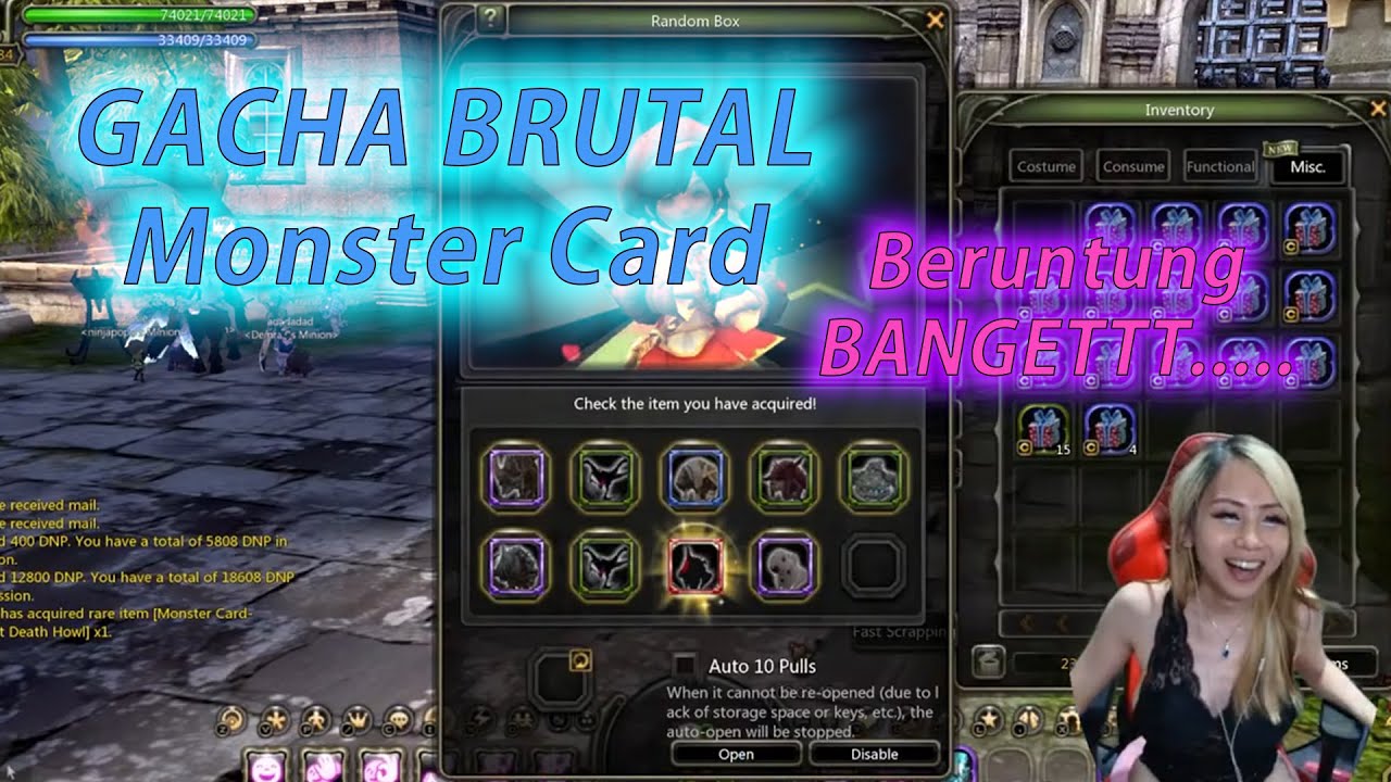 GACHA BRUTAL Monster Card Week 1 BERUNTUNG BANGETTT...di Dragon Nest Classic