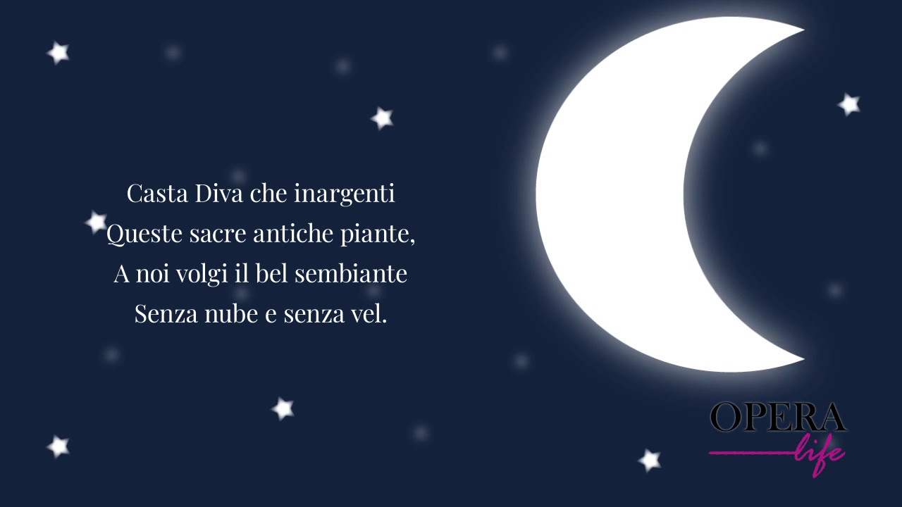 Casta Diva - Norma: Maria Callas - Lyrics