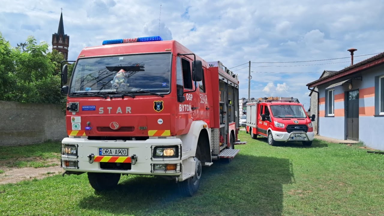 OSP Bytoń - Pokaz wyposażenia bojowego