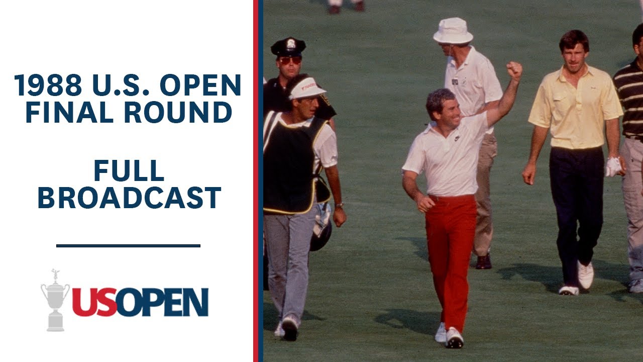 1988 U.S. Open (Final Round): Curtis Strange and Nick Faldo Battle at Brookline | Full Broadcast