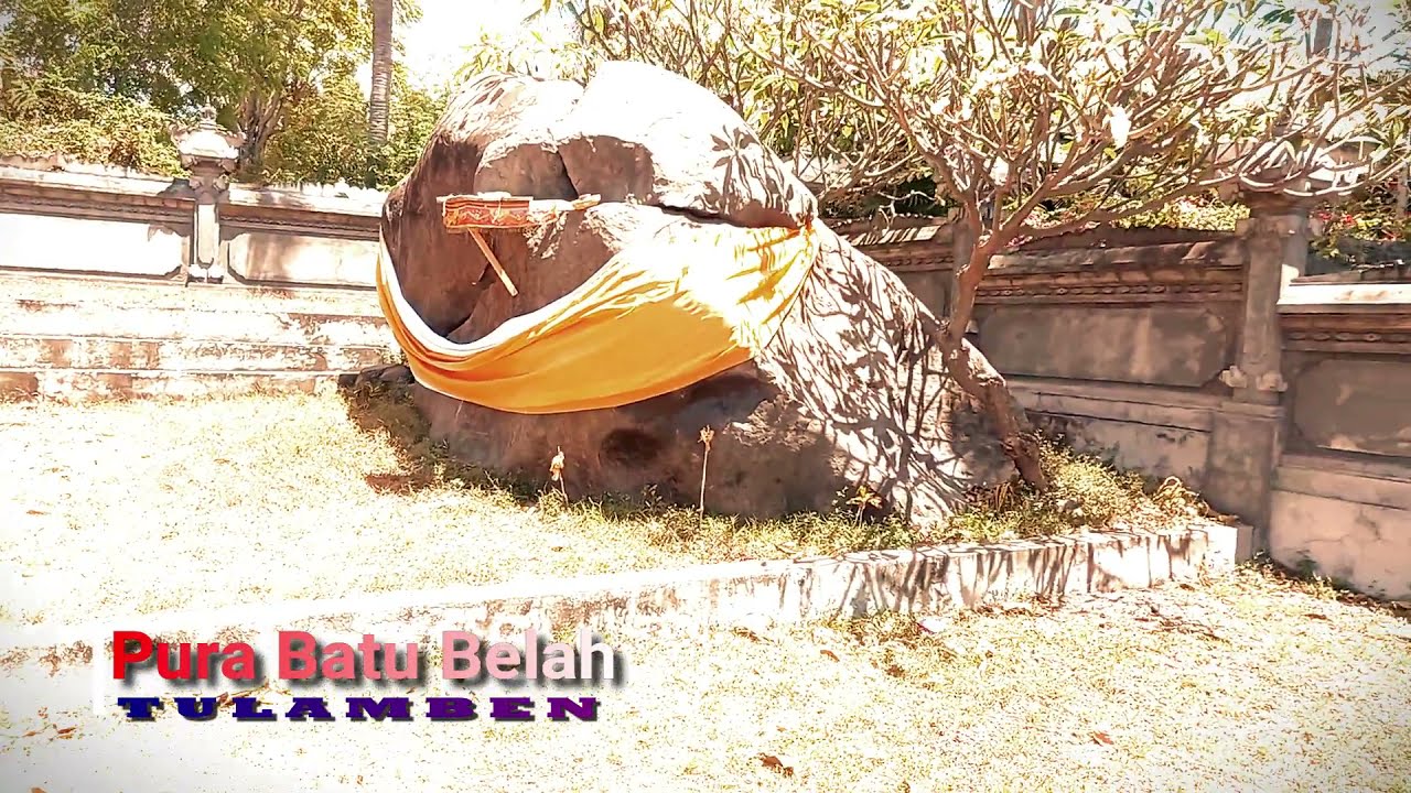 Pura Batu Belah Tulamben #genahcilikumalasa#tulamben